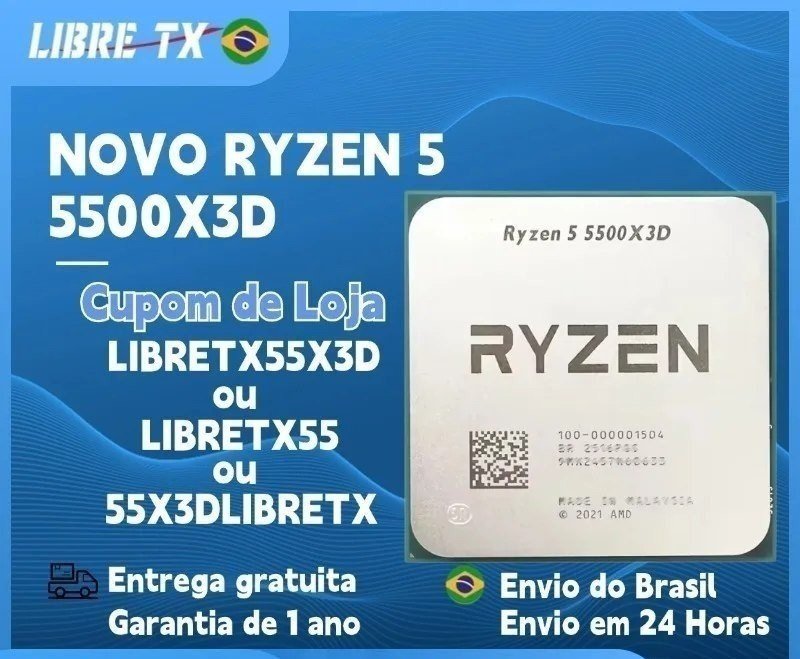 Processadores Ryzen Disponíveis no Aliexpress - Parcelado Sem Juros!