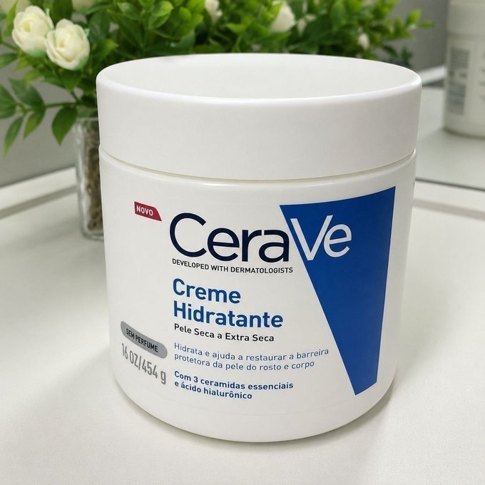Creme Hidratante Corporal CeraVe 454g + Frete Grátis