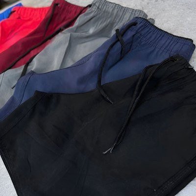 Short Tactel Masculino Bermuda Praia Casual Academia Bolso