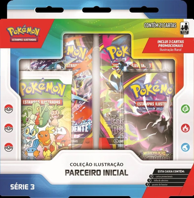 Pokémon Tcg: Coleção Parceiro Inicial (série 3) - Português