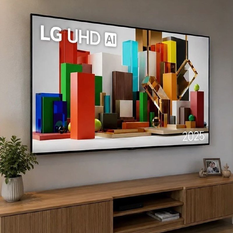 Smart TV Profissional 4K 65" LG UHD 65AU801 Processador α7 AI Ger8 Super Upscaling