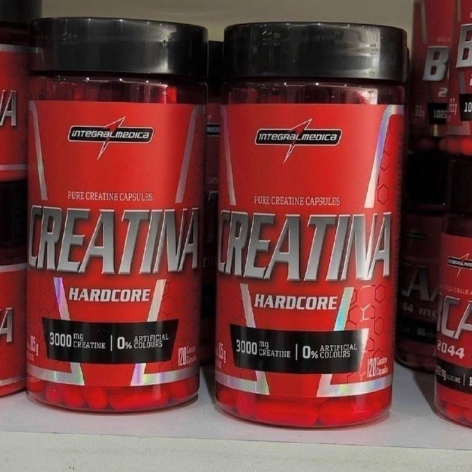 Creatina Hardcore 120 Cápsulas Integralmedica + Frete Grátis
