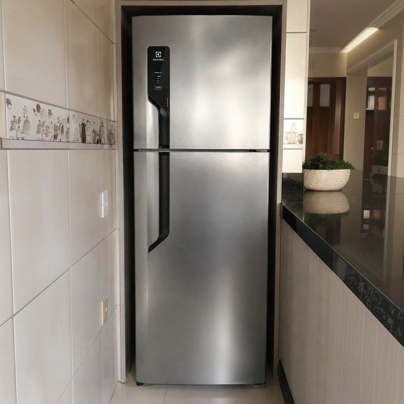 Geladeira Electrolux Frost Free Autosense Inox 431L 127/220v