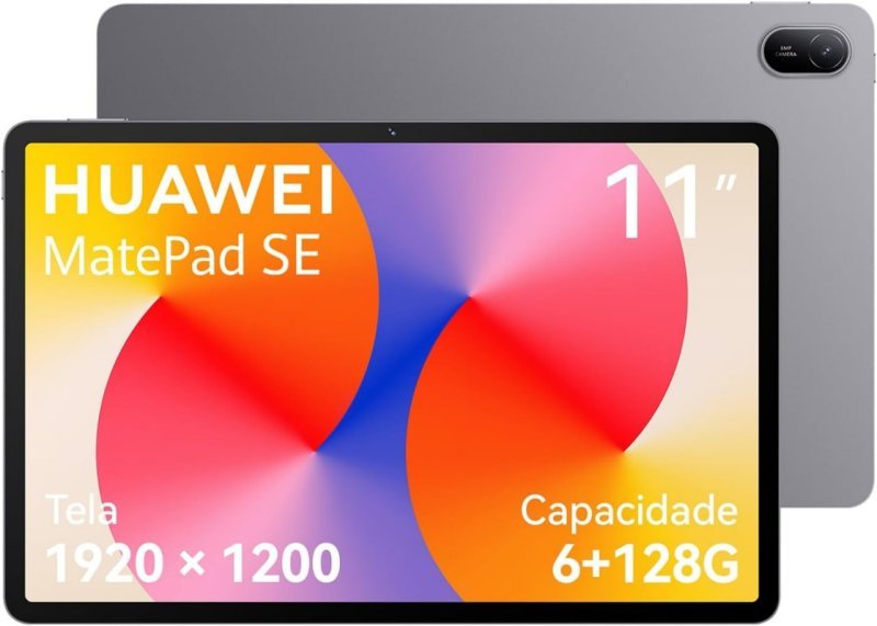 Tablet HUAWEI MatePad SE 11, 6+128GB, Tela HUAWEI FullView de 11