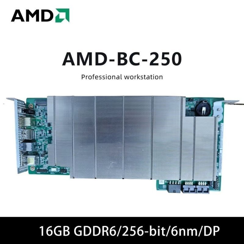 Placa Amd Bc 250 16Gb Gddr6 256-Bit