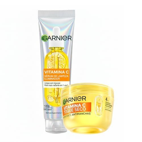 Sérum de limpeza 100g + Hidratante Antimanchas Garnier 85g