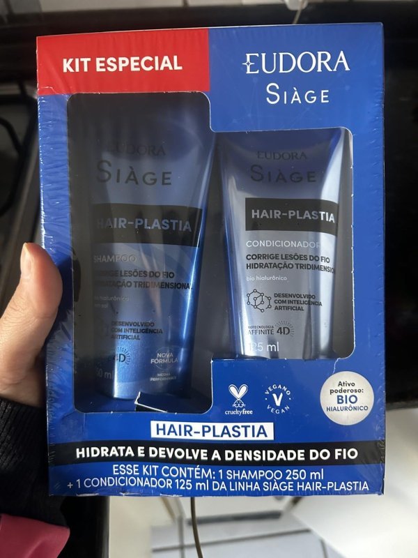 Eudora SIàge Promopack Hair-Plastia + Frete Grátis