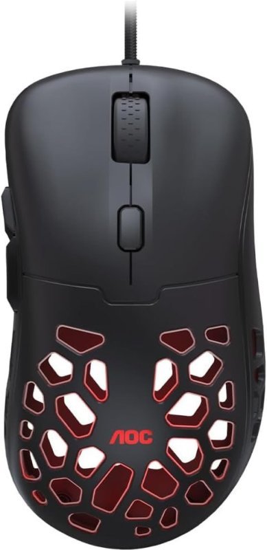 Mouse Gamer AOC GM510 ULTRALEVE 58g 16.000 DPI Pixart 3389