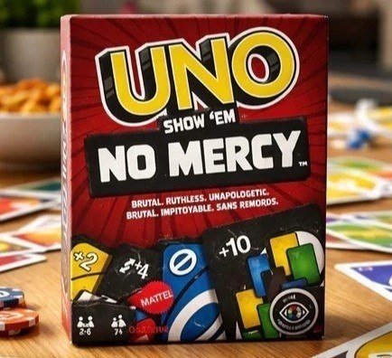 UNO Jogo de Cartas No Mercy 7 anos + Frete Grátis