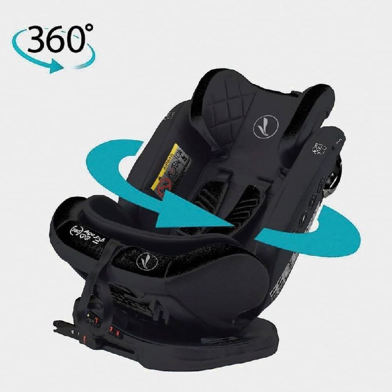 Premium Baby Cadeira de Carro Infantil Safe Tour 360° - Preto