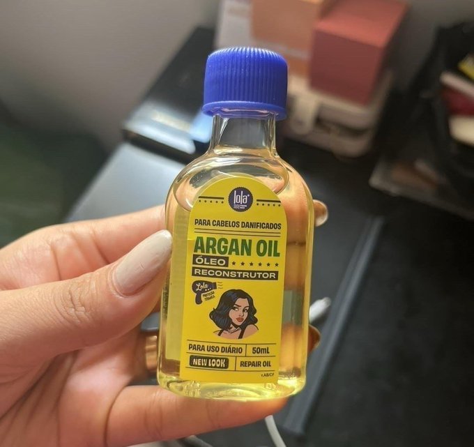 Argan Óleo Reparador 50ml Lola Cosmetics