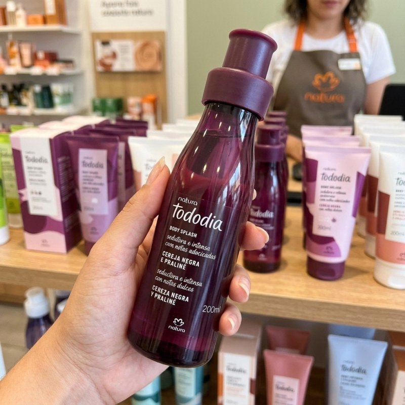 Body Splash Natura Tododia Cereja Negra E Praline