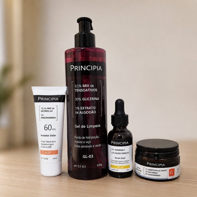 Kit Essencial Principia para Peles Sensíveis