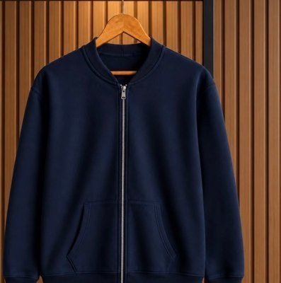 Blusa De Moletom Com Zíper Canguru Flanelado Inverno P Ao G1