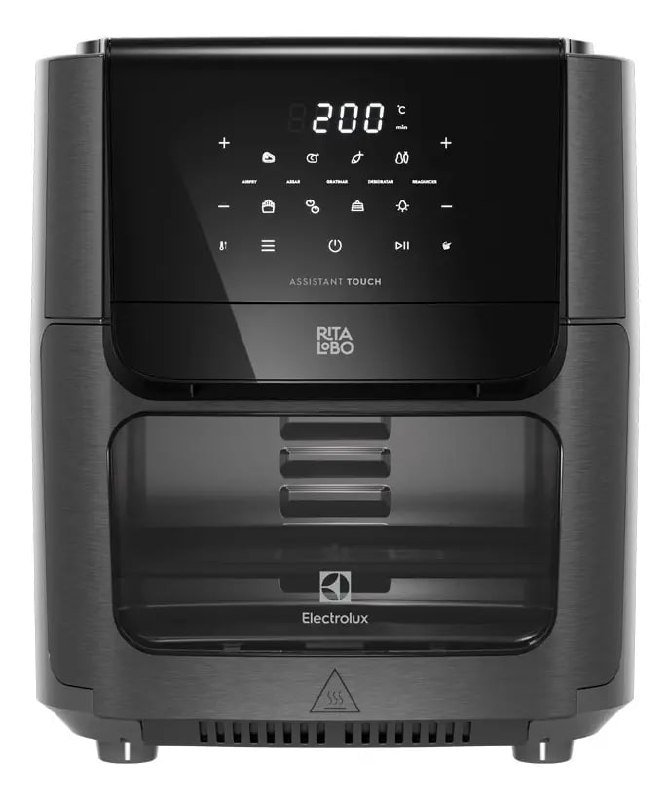 Electrolux EAF85 Air Fryer 12L 1700W - 5 Modos - Grafite