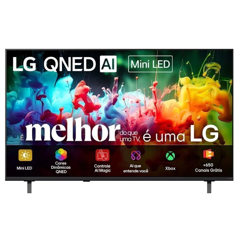 Mini Led Smart Tv 4K Lg Qned Ai Mini Led 50" WebOS 26 Alpha 7 Ai Processor Gen9 Controle Remoto Ai Magic 50Qned70bsa (Lançamento 2026)