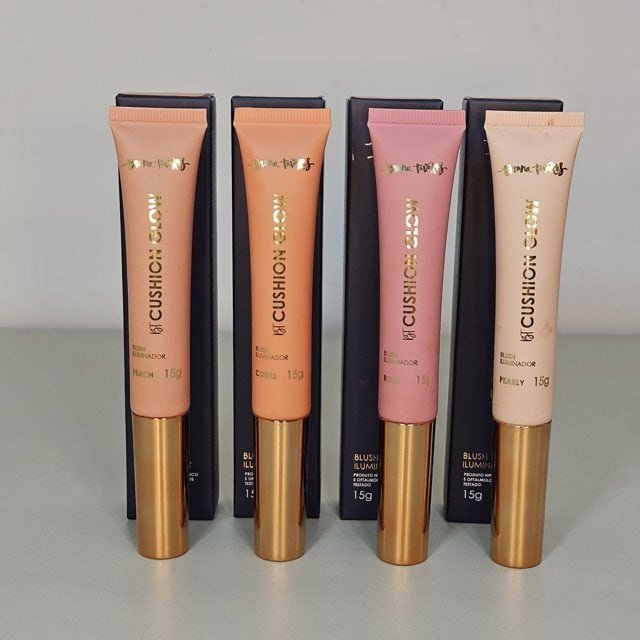 Blush Iluminador Cushion Glow 15g Bruna Tavares