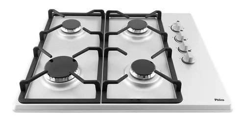 Cooktop Pct04i 4 Bocas A Gás Automático Inox Philco