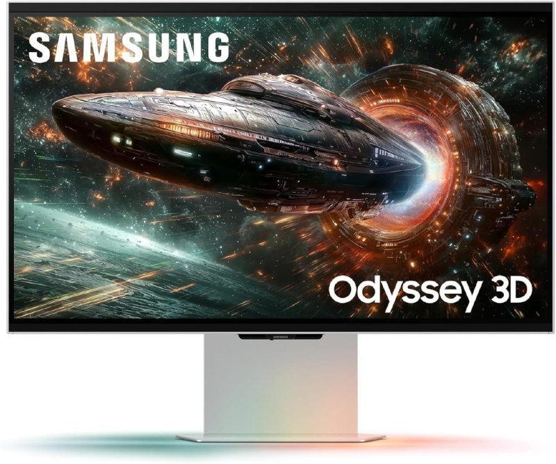 Monitor Samsung Odyssey 4K IPS 3D Sem Óculos 27" 165Hz