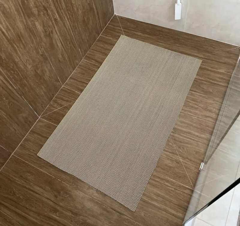 Tapete Para Banheiro Box Antiderrapante 1,00 X 0,60 M PVC (3 cores)