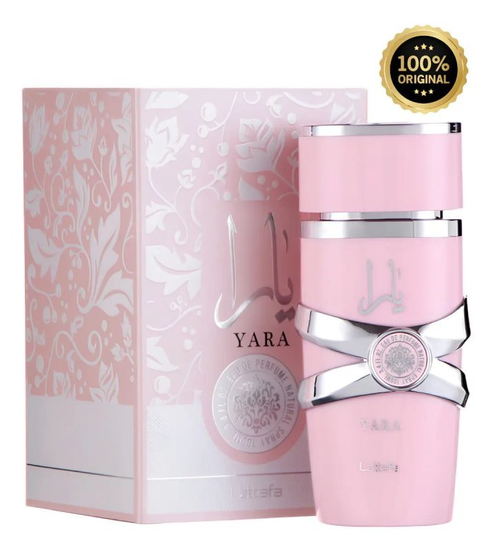 Perfume Árabe Feminino Yara Lattafa Eau De Parfum 100ml
