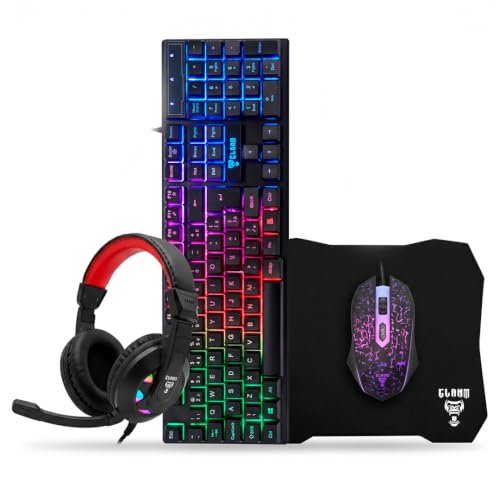 Combo GAMER 4 em 1 MTS, Nightmare