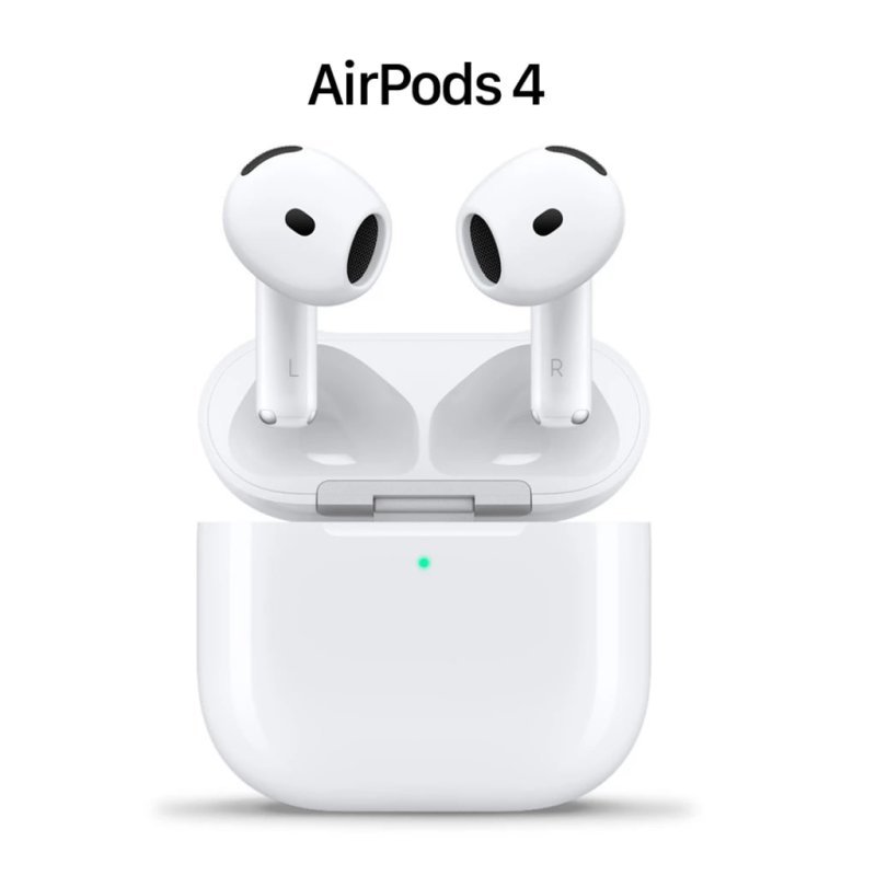Fone de Ouvido Apple AirPods 4 Sem fio Bluetooth Cancelamento Ruído Original Lacrado