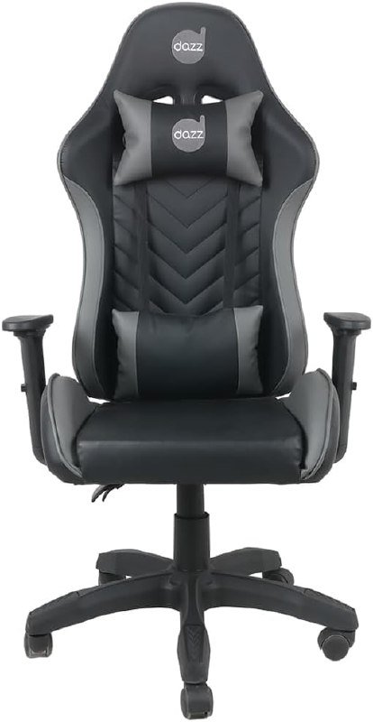 Cadeira Gamer Elite Pro Dazz – Reclinável 130°, Couro PU, Pistão Classe 4, Suporta 140 kg