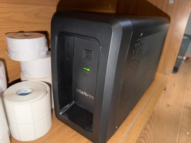 Nobreak Interativo ATTIV 1200VA Bivolt Preto Intelbras + Frete Grátis