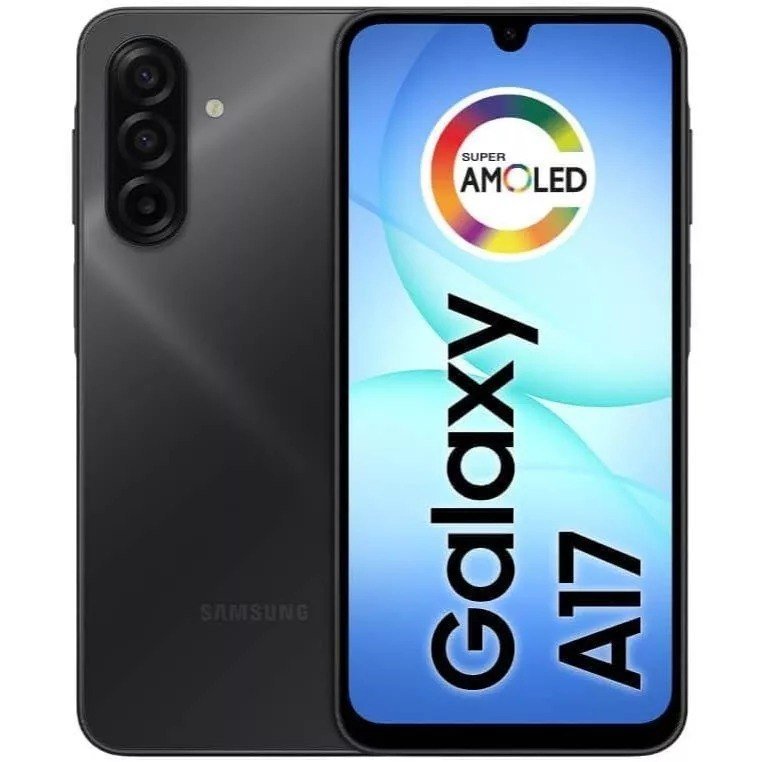 Smartphone Samsung Galaxy A17 4G 8/256Gb Super Amoled Câmera Tripla 50Mp