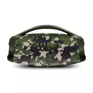Caixa de Som Bluetooth AIWA Boombox BBS-01GR 200W Camuflado Verde Bivolt 127V/220V
