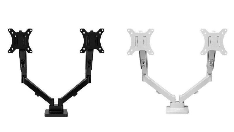 Suporte Articulado Para 2 Monitores 13 a 32 Pistão a Gás Zinnia Nimbo 210