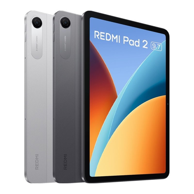 Tablet Xiaomi Redmi Pad 2 9.7 Wi-fi 4GB RAM 128GB Tela LCD 9.7" pol ROM Global 7600mAh Bluetooth 5.3 Camera 8MP