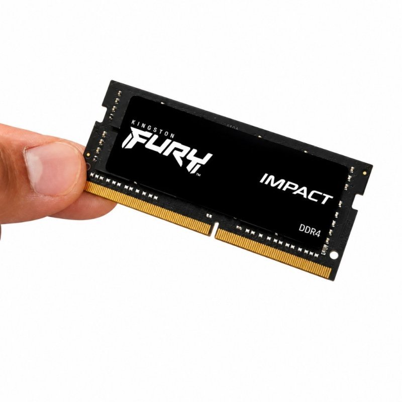 2x Fury impact 16GB 2666mhz sodimm KF426S15IB/16