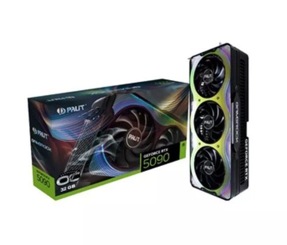 Placa de Video GeForce NVIDIA PALIT RTX5090 32GB GAMEROCK OC GDDR7