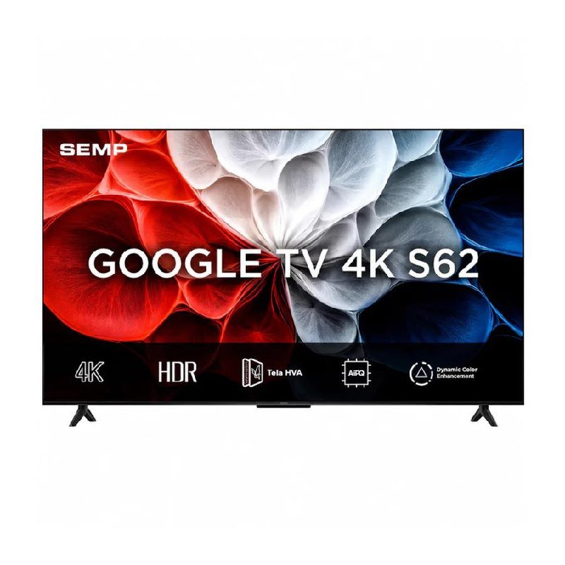 Smart TV Semp 43" 4K S62 Google TV