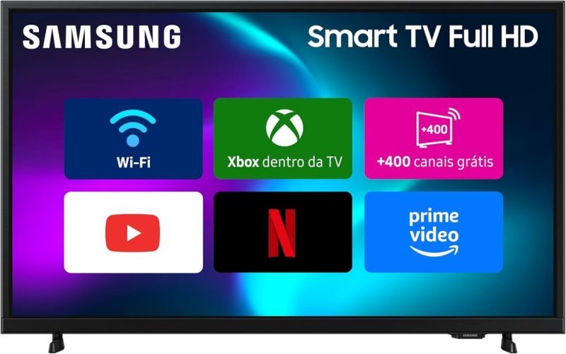 Samsung Smart TV 43" FHD F6000F 2025 - Tela Full HD