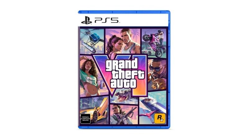 Jogo Grand Theft Auto Gta Vi 6, Ps5