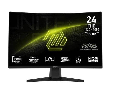 Monitor Gamer MSI MAG 242C, 23,6", Full HD, 180Hz