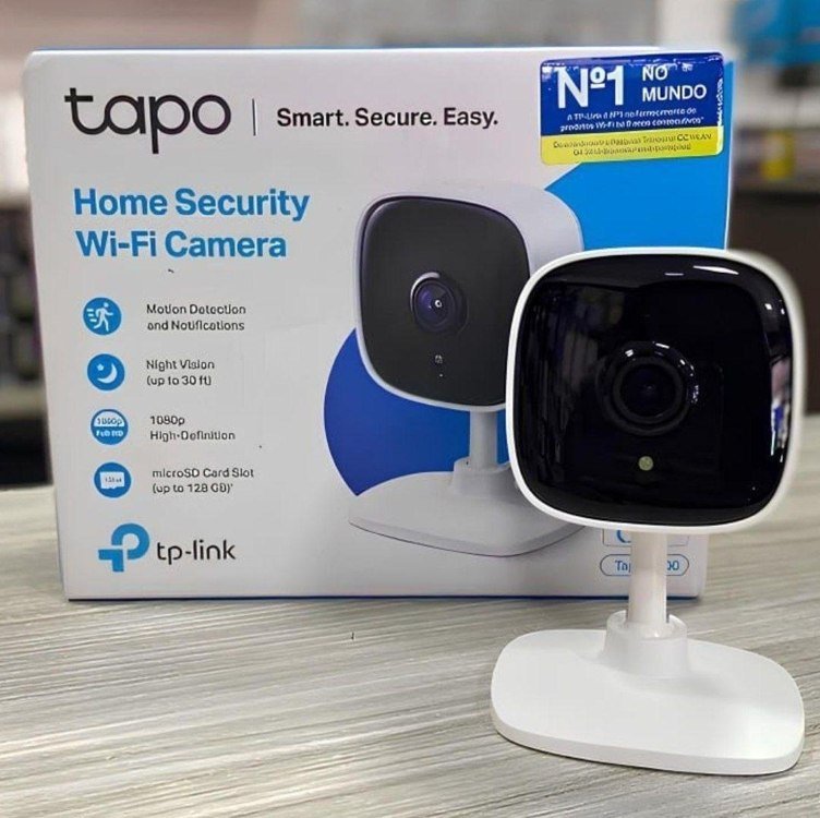 Câmera De Segurança Tp-link Tapo Tc60 1080p 3,3mm Branco
