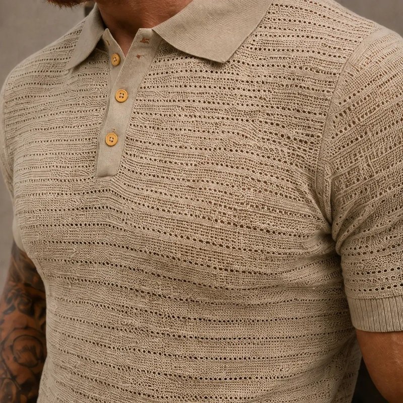Camisa Masculina Esporte Fino Malha Fria Moda Luxo Pra Homem