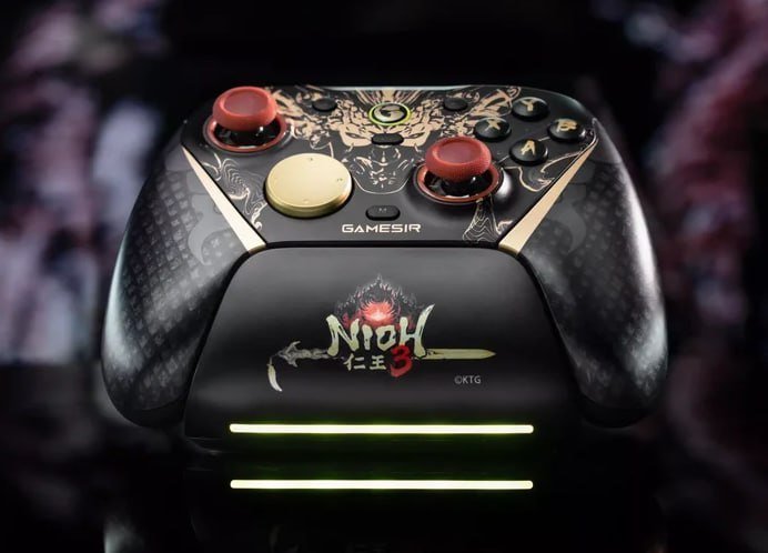 Controle GameSir G7 Pro 8K Edição Nioh 3, Controle Sem Fio para Nintendo Switch 2, Android, iOS, Pc, Steam