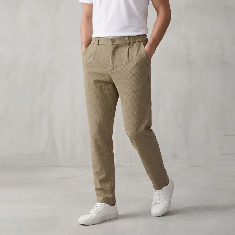 Calça Alfaiataria Texturizada Masculina Social