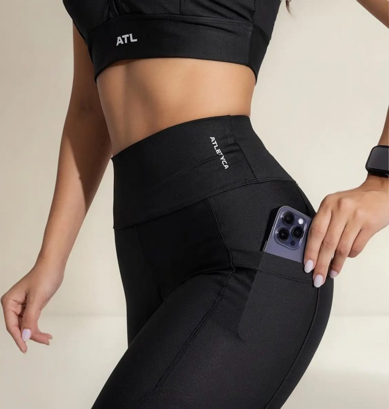 Calça Legging Com Bolso Atletyca
