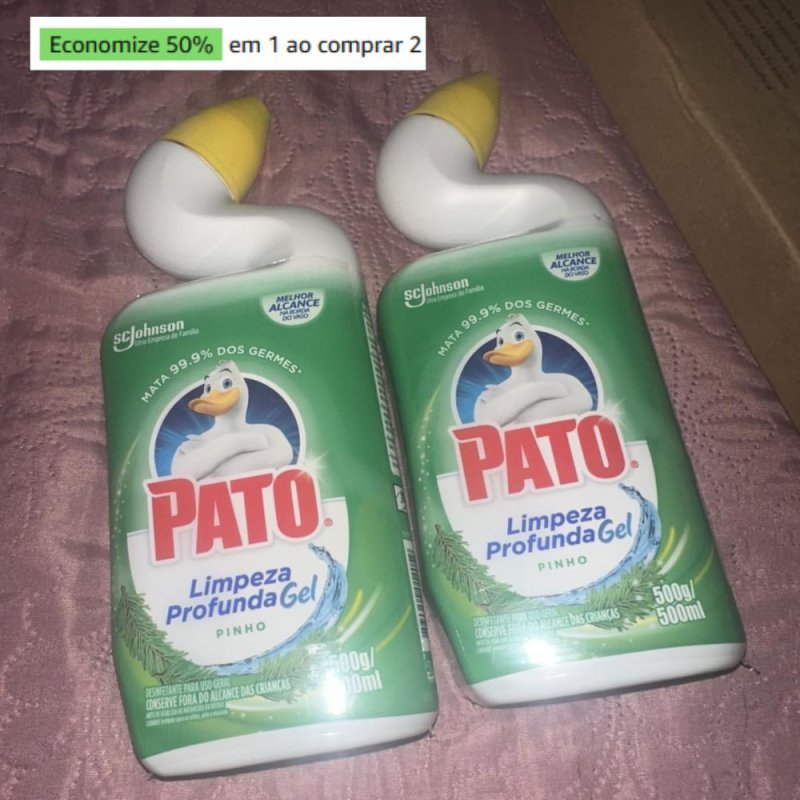 Pato Limpador Sanitário Gel Pinho 500ml