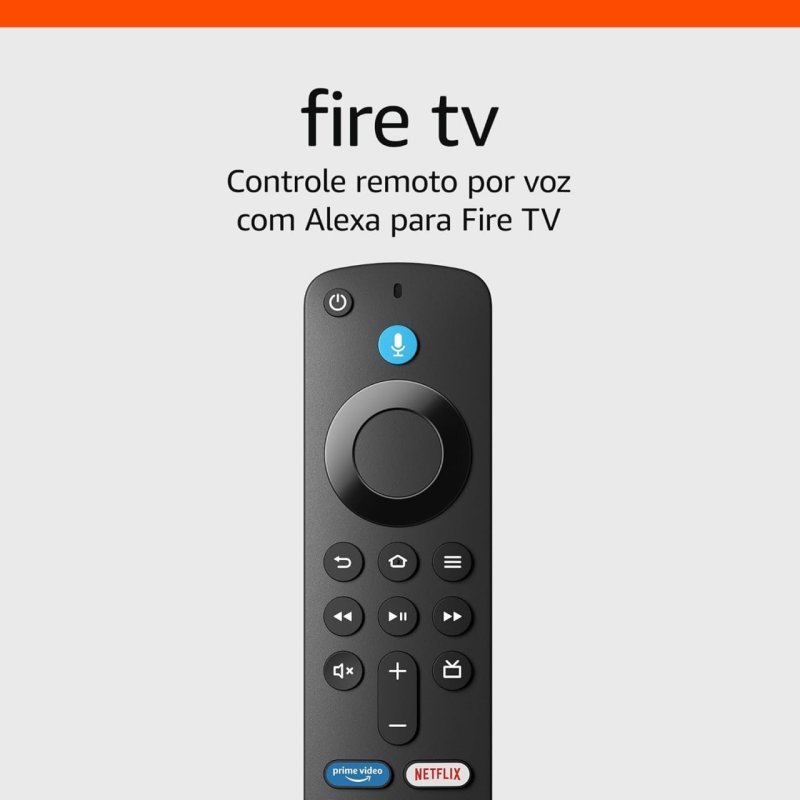 Controle Remoto por Voz com Alexa e Comandos de TV – Fire TV