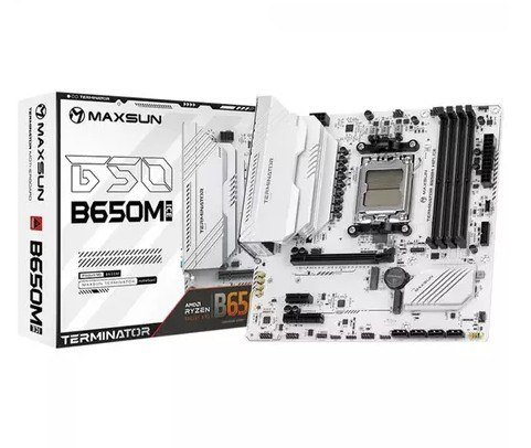 Placa-Mãe Maxsun Terminator B650M WiFi ICE