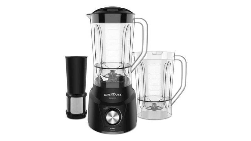 Liquidificador Britânia Blqe01 2 copos 2,6L 900W