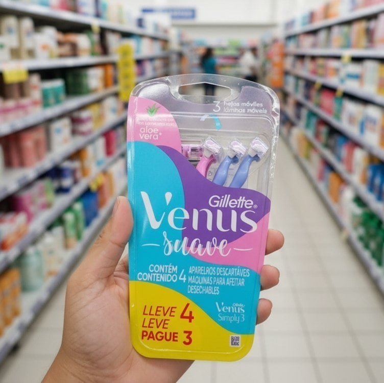 Gillette Aparelho Venus Suave Sensitive 04 un.