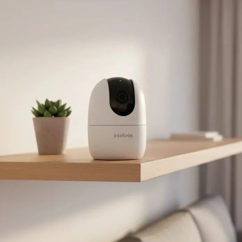 Câmera Inteligente Interna 360° Compatível com Alexa Wi-Fi Full HD Intelbras